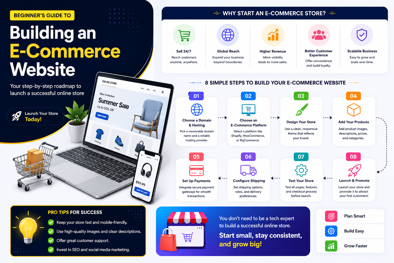 Beginner’s Guide to Building an E-Commerce Website