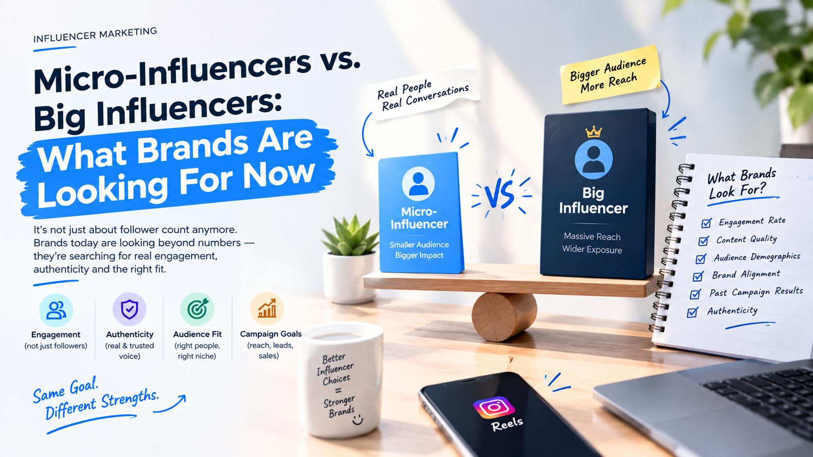 Micro-Influencers vs. Big Influencers: What Brands Are Looking For Now